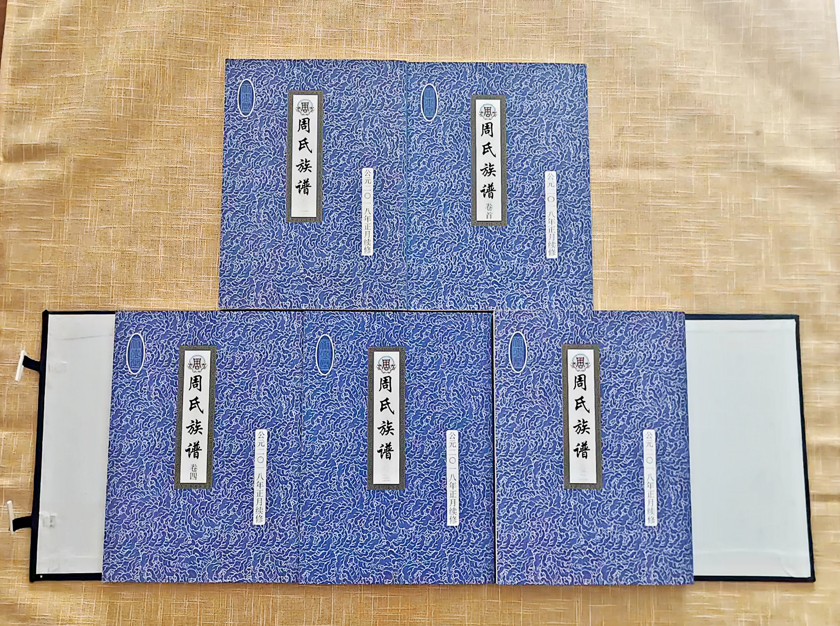 牡丹区周集周氏族谱